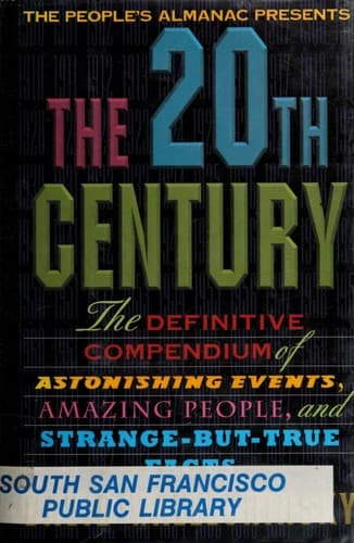 Cover image for The People's almanac presents the twentieth century