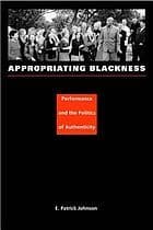 Cover image for Appropriating Blackness
