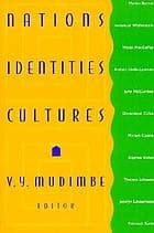 Cover image for Nations, identities, cultures
