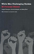Cover image for White men challenging racism