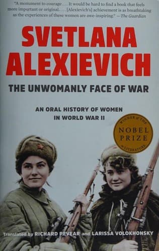 Cover image for The Unwomanly Face of War