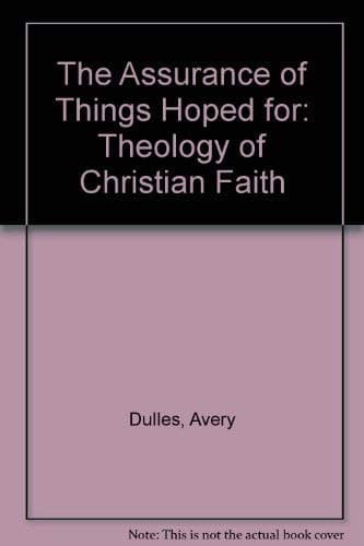 Cover image for The assurance of things hoped for