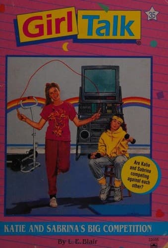 Cover image for Katie and Sabrina's big competition