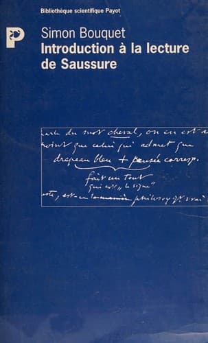Cover image for Introduction à la lecture de Saussure