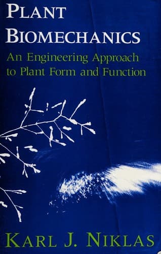 Cover image for Plant biomechanics