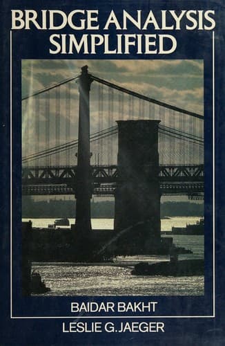 Cover image for Bridge analysis simplified