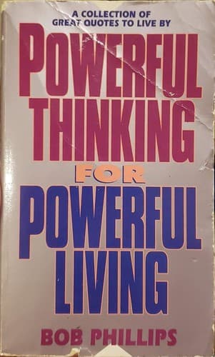 Cover image for Powerful thinking for powerful living