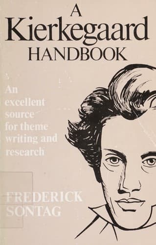 Cover image for A Kierkegaard handbook