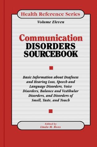Cover image for Communication disorders sourcebook