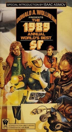 Cover image for The 1989 Annual World's Best SF
