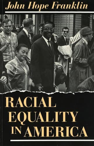 Cover image for Racial equality in America
