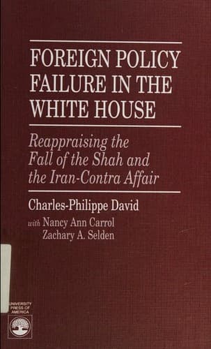 Foreign policy failure in the White House