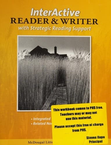 Cover image for InterActive Reader & Writer with Strategic Reading Support