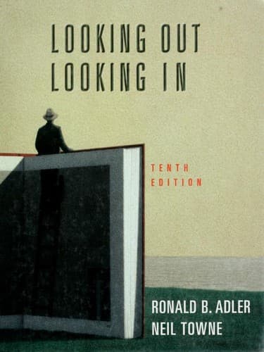 Cover image for Looking out/looking in