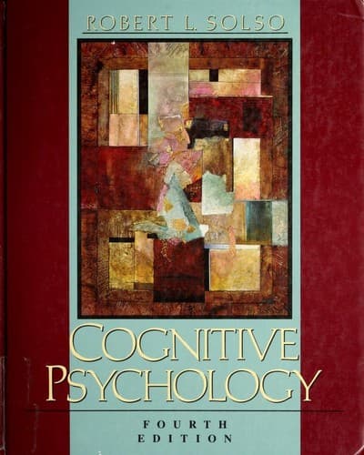 Cover image for Cognitive psychology