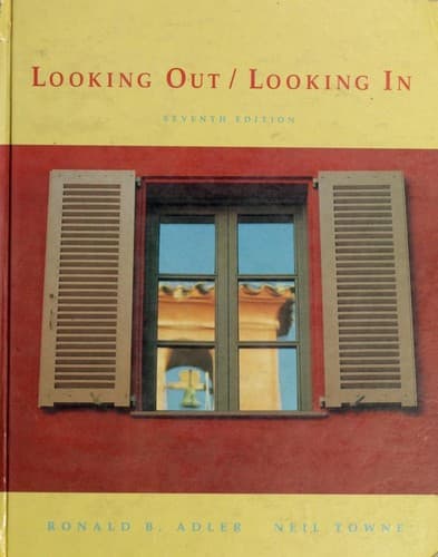 Cover image for Looking Out Looking in