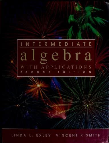 Cover image for Intermediate algebra