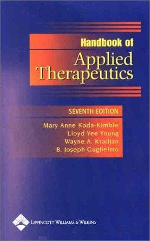 Cover image for Applied Therapeutics Handbook