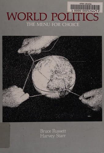 Cover image for World politics
