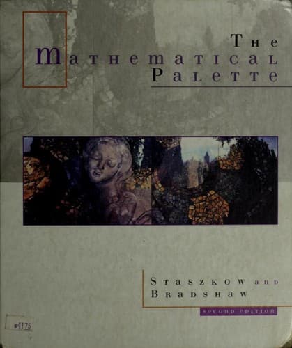 Cover image for The mathematical palette