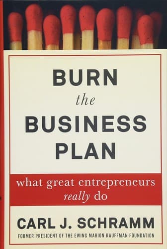Cover image for Burn the business plan