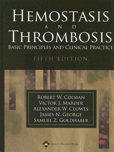 Cover image for Hemostasis and Thrombosis