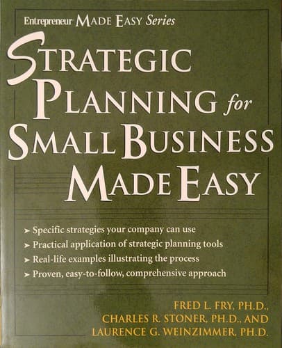 Cover image for Strategic planning for small business made easy
