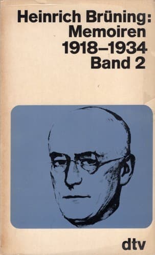 Cover image for Memoiren 1918-1934 Band 2