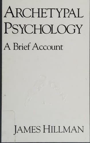 Cover image for Archetypal Psychology