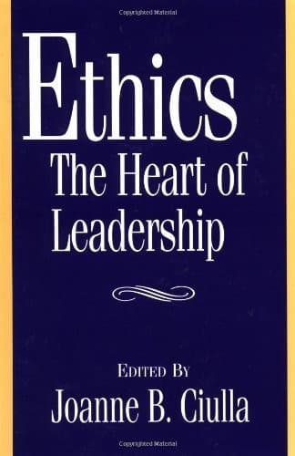 Cover image for Ethics, the heart of leadership
