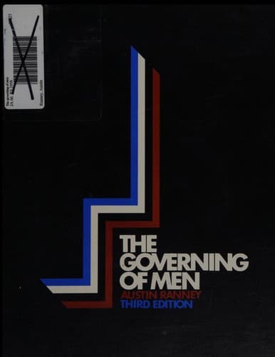 Cover image for The governing of men.