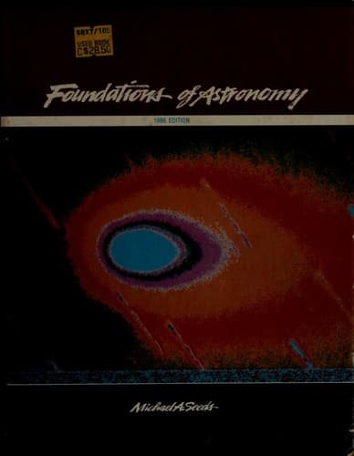 Cover image for Foundations of astronomy