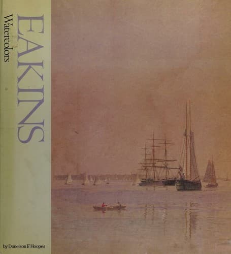 Cover image for Eakins watercoloors.