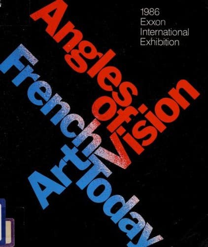 Cover image for Angles of vision : French art today