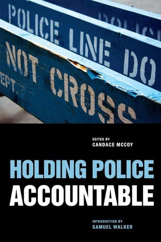 Cover image for Holding police accountable