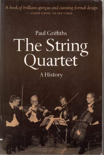 Cover image for The string quartet