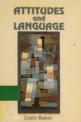 Cover image for Attitudes and language