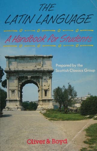 Cover image for The Latin language