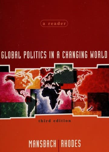 Cover image for Global politics in a changing world