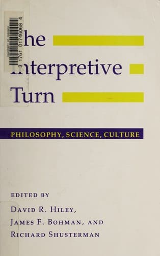 Cover image for The Interpretive turn