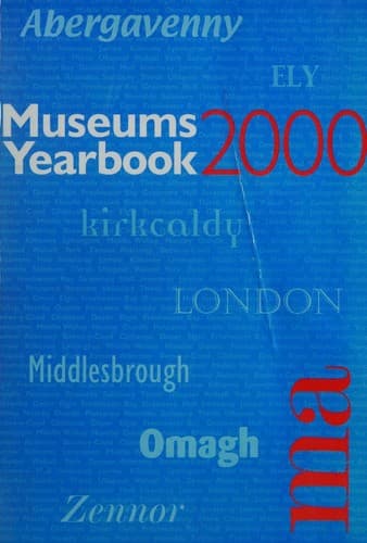 Cover image for Museums yearbook 2000