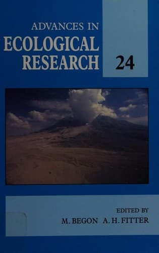 Cover image for Advances in Ecological Research