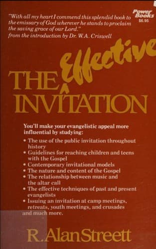 Cover image for The effective invitation