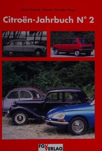Cover image for Citroen-Jahrbuch No. 2
