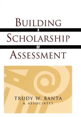 Cover image for Building a scholarship of assessment