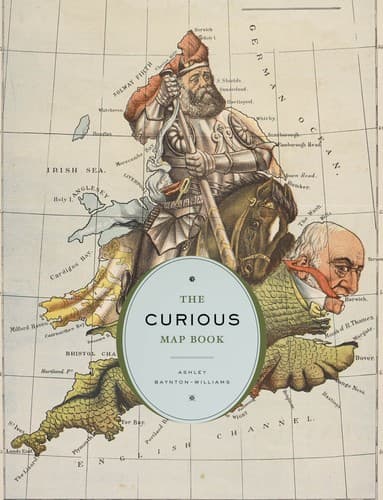 Cover image for The curious map book