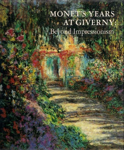 Cover image for Monet's years at Giverny