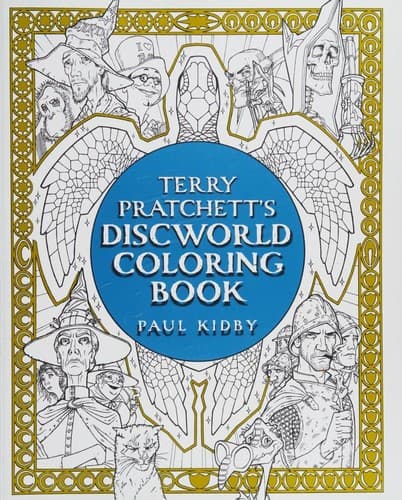 Cover image for Terry Pratchett's Discworld Coloring Book