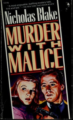 Cover image for Murder with malice