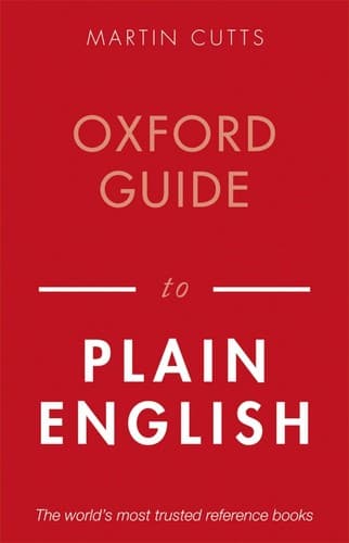 Cover image for Oxford guide to plain English